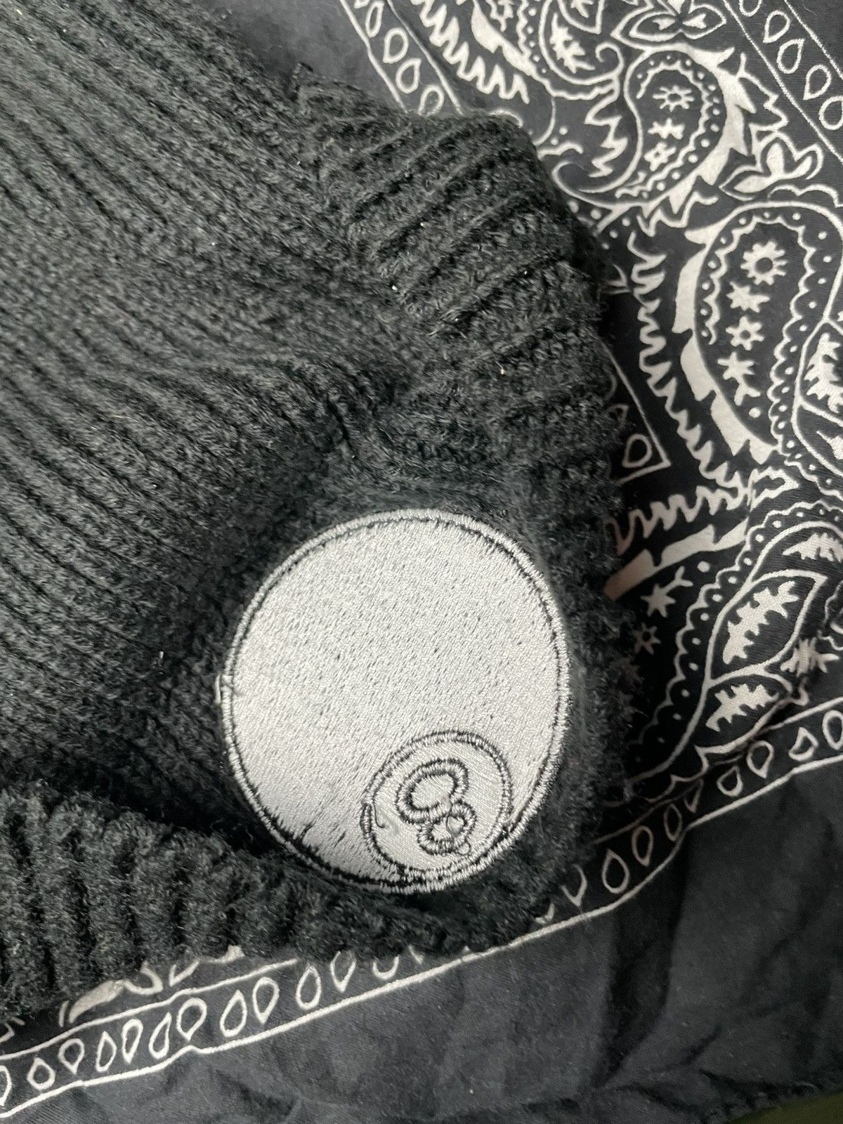 Stussy × Vintage Vintage 90s stussy long beanie Size ONE SIZE - 3 Thumbnail