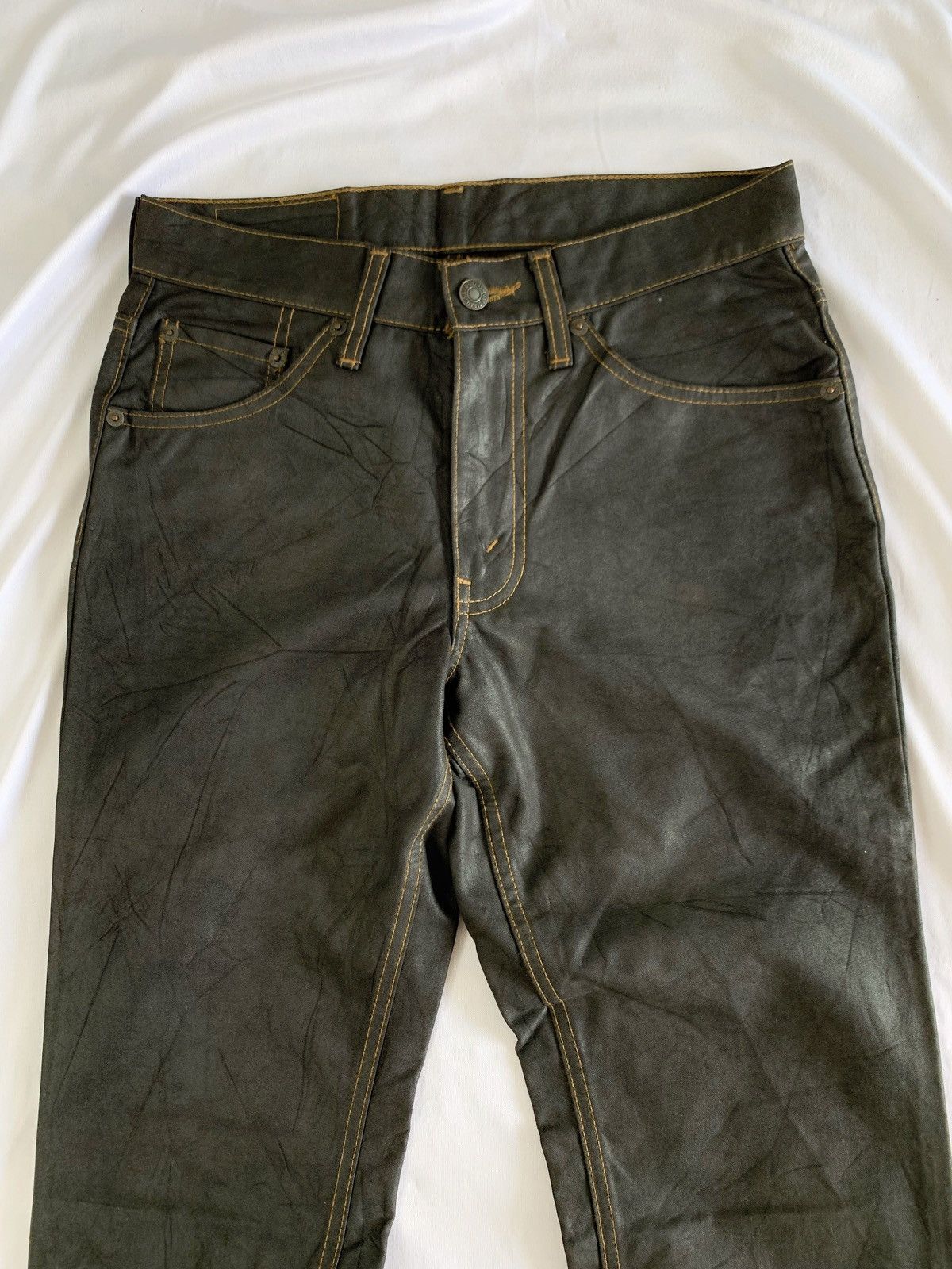 Levi's Waxed levis 517 flare jeans ifsx lgb kmrii fuga numbernine Size US 28 / EU 44 - 5 Thumbnail