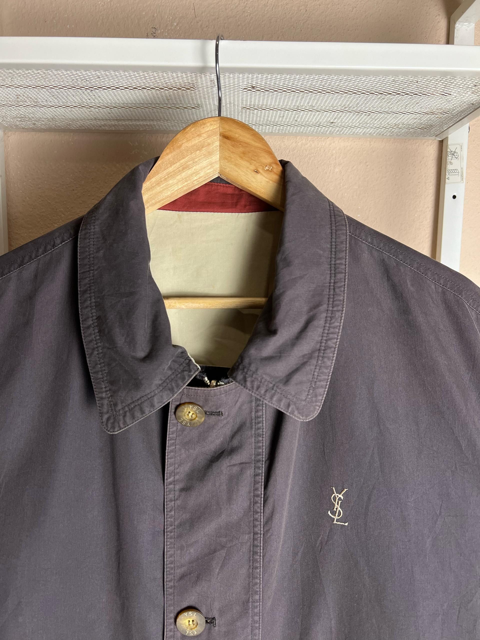 Vintage × Yves Saint Laurent Vintage YSL Reversible Jacket Size US L / EU 52-54 / 3 - 3 Thumbnail