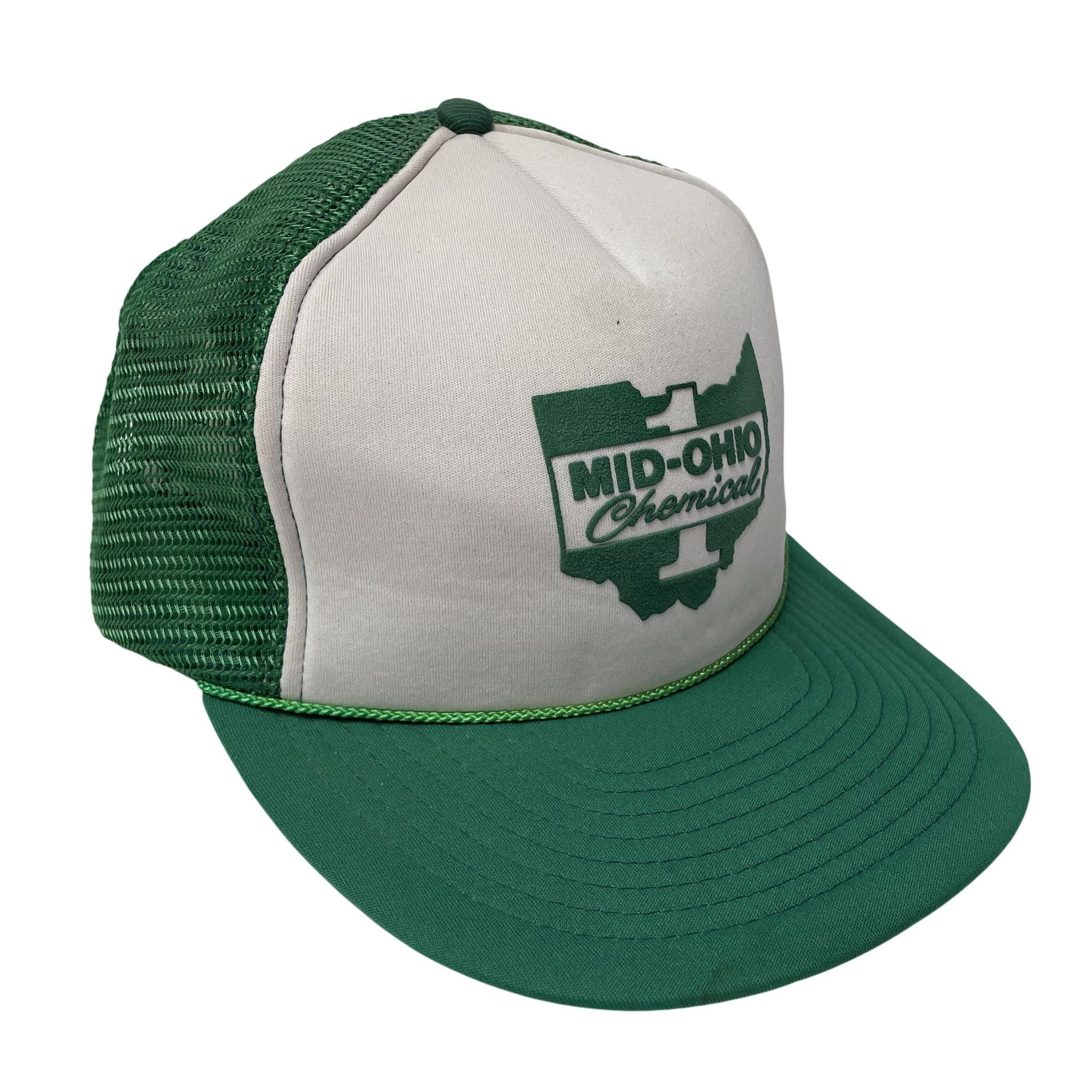 Other Vtg Winner ROUGHNECK TRUCKER Hat MID OHIO CHEMICAL Cap Size ONE SIZE - 3 Thumbnail