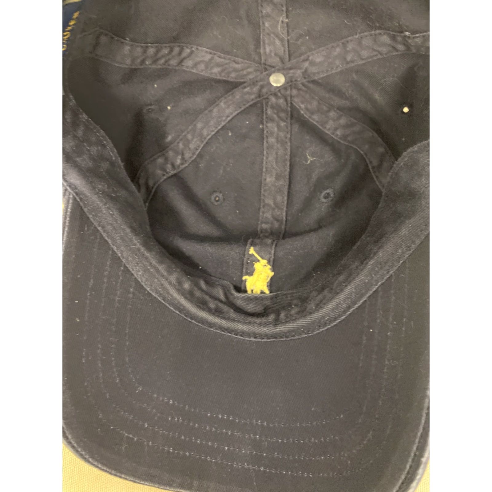 Polo Ralph Lauren VINTAGE Polo Ralph Lauren Adjustable Baseball Cap Unisex One Size Navy Blue Size US M / EU 48-50 / 2 - 5 Thumbnail