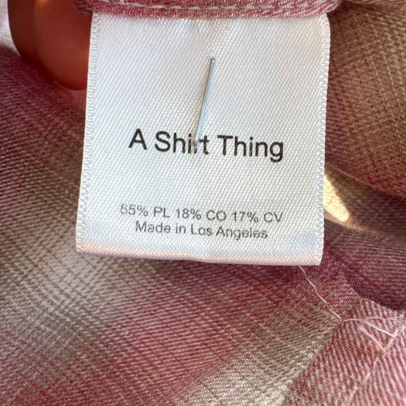 Other A SHIRT THING PENELOPE PLAID Ruffle Collar Size Small Size S / US 4 / IT 40 - 10 Thumbnail