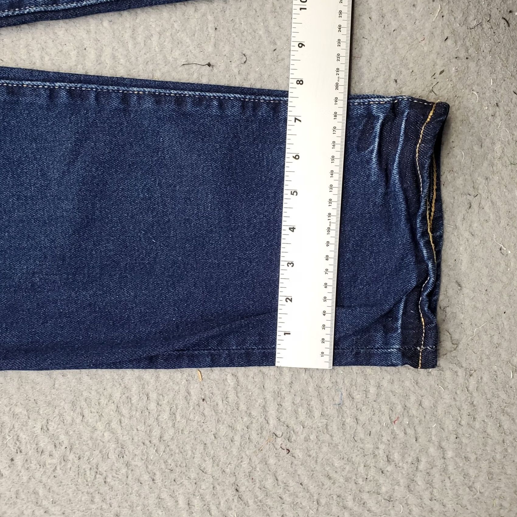 Old Navy Old Navy Jeans Women Size 0 Blue Denim O.G. Loose Fit High Rise Secret-Smooth Pockets Size 25" / US 0 / IT 36 - 5 Thumbnail