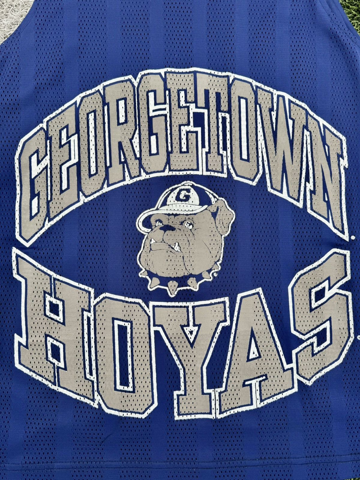 Vintage 90’s Georgetown Hoyas Vintage College NCAA Basketball Jersey Size US L / EU 52-54 / 3 - 5 Thumbnail
