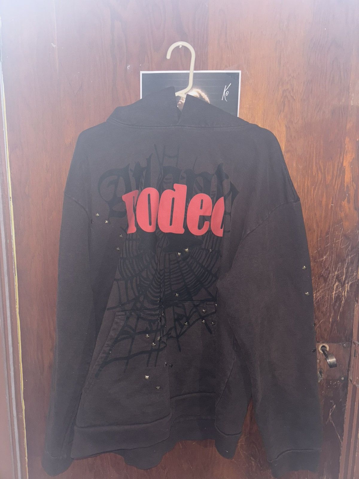 Sp5der × Travis Scott Travis Scott Sp3der Rodeo Hoodie Size US XL / EU 56 / 4 - 6 Thumbnail