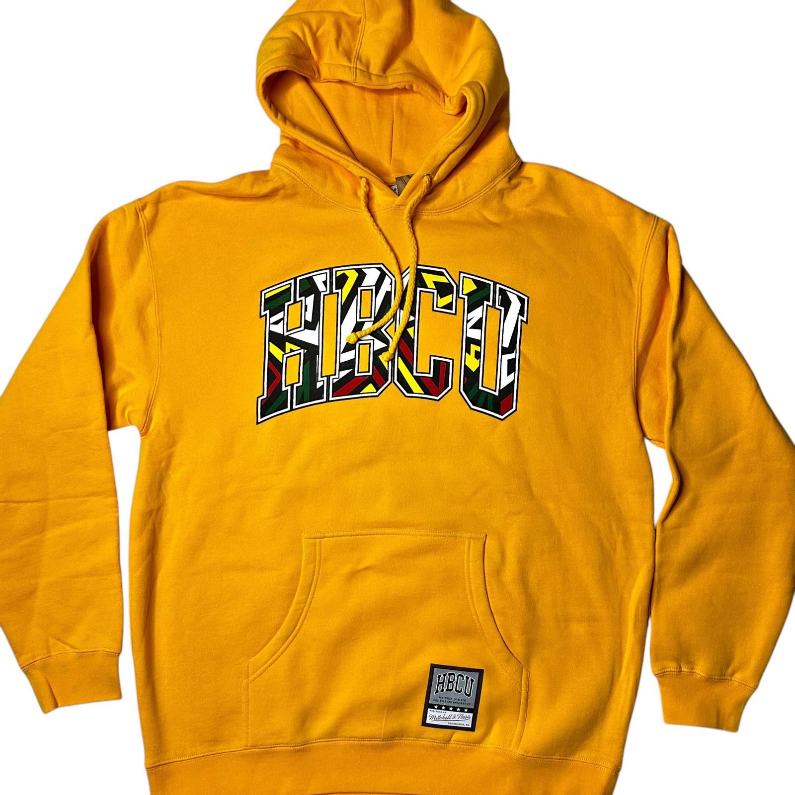 Mitchell & Ness NWT Mitchell & Ness HBCU Pride Gold Pullover Hoodie Men’s XL Size US XL / EU 56 / 4 - 1 Thumbnail