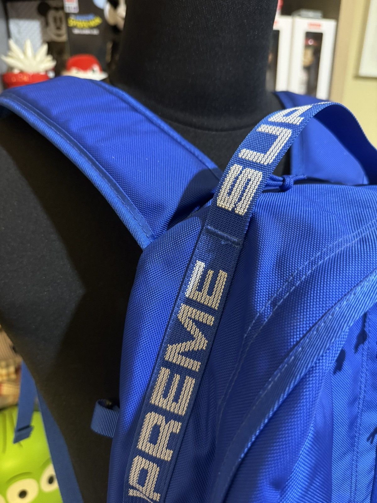 Supreme Supreme Blue Backpack SS18 Size ONE SIZE - 4 Thumbnail