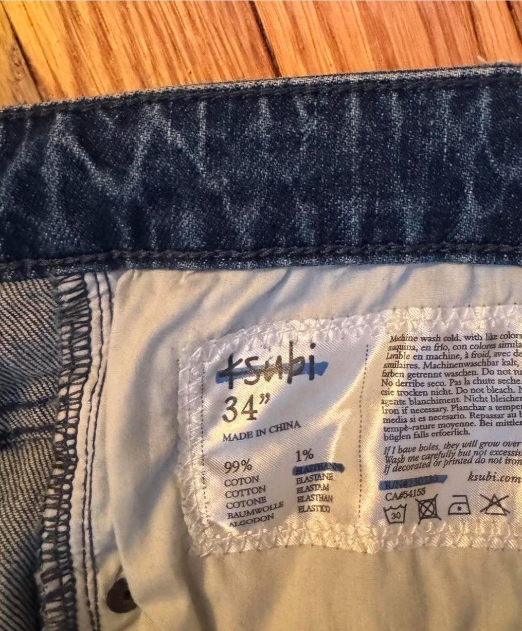 Ksubi Ksubi Denim Jeans Size US 34 / EU 50 - 6 Thumbnail