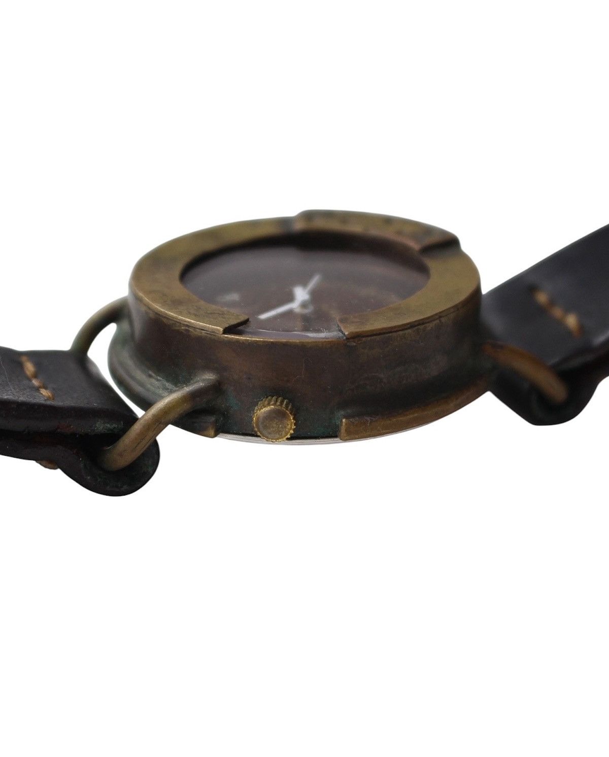 Vintage 2000S JAPANESE HANDMADE STEAMPUNK “QUATRE” BRONZE WATCH Size ONE SIZE - 7 Thumbnail