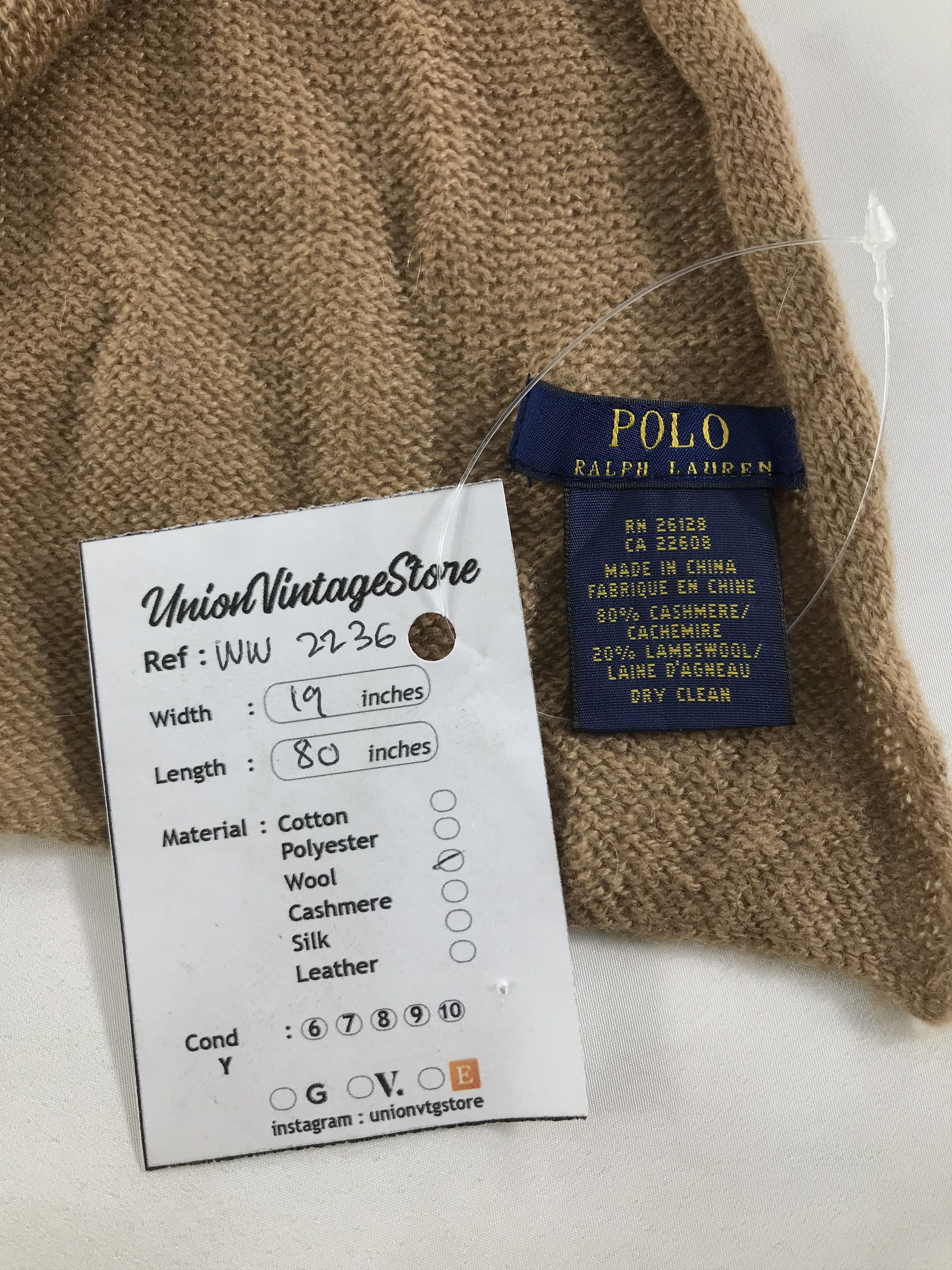 Polo Ralph Lauren Polo Ralph Lauren Scarf / Muffler / Neckwear - WW2236 Size ONE SIZE - 6 Thumbnail