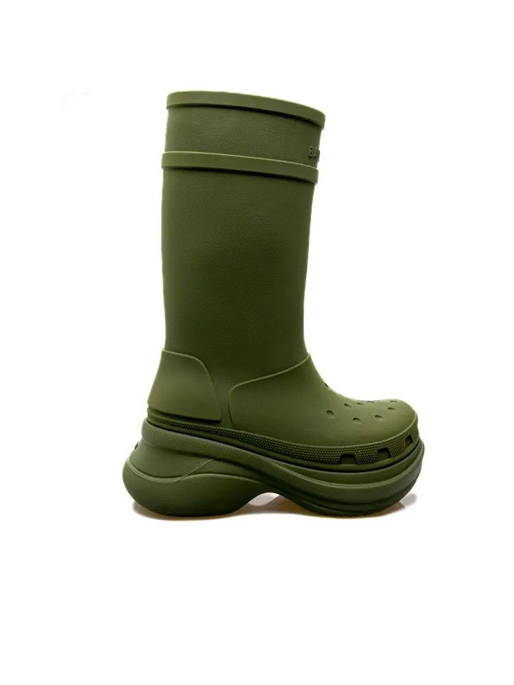 Balenciaga × Crocs o1in1g0724 Crocs™ Boots in Green Size US 11 / EU 44 - 1 Thumbnail