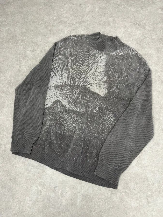 Emporio Armani SS2020 Emporio Armani Grey Contemporary Turtleneck Size US M / EU 48-50 / 2 - 4 Thumbnail