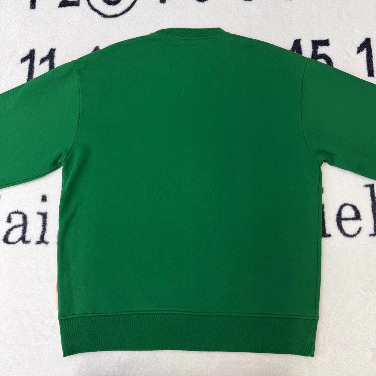 Acne Studios Acne Studios Solid Green Crew Neck Sweatshirt Q10 Size US M / EU 48-50 / 2 - 3 Thumbnail