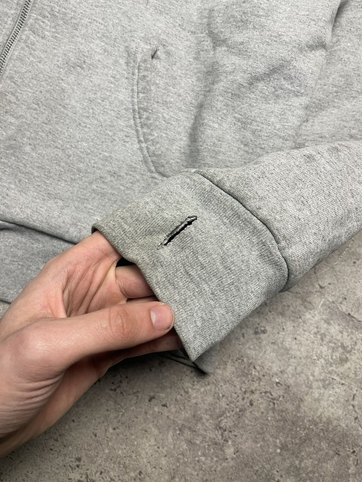 Supreme Supreme Heavyweight zip up jacket back logo Size US XL / EU 56 / 4 - 9 Thumbnail