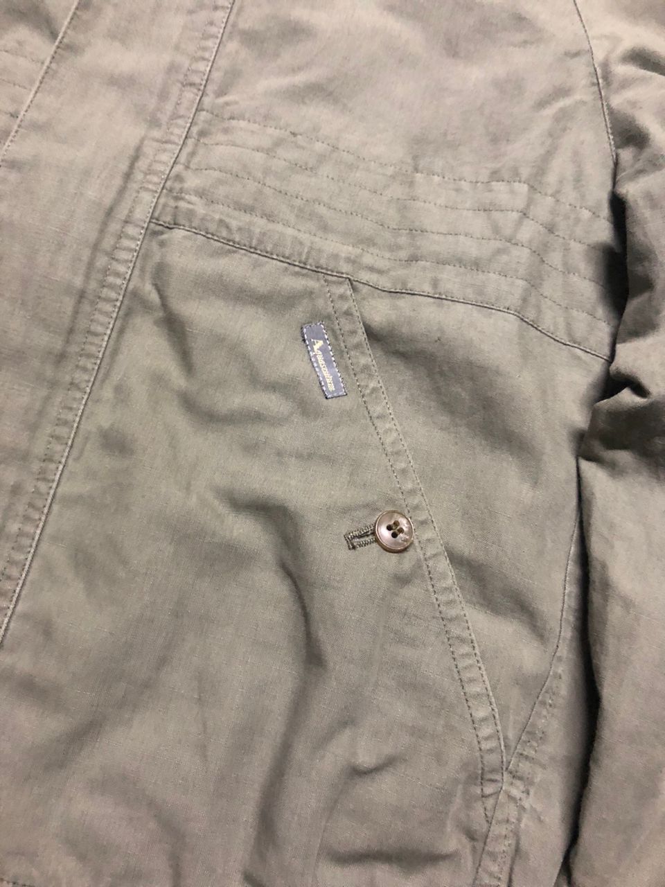 Aquascutum Vintage Aquasctum Light Work Jacket Distressed Size US M / EU 48-50 / 2 - 18 Thumbnail