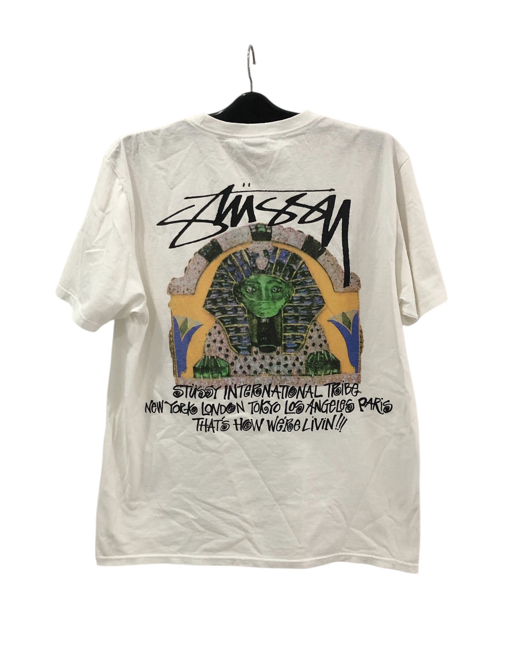 Stussy Rare Stussy Sphinx Art Design T-shirts Size US M / EU 48-50 / 2 - 1 Thumbnail