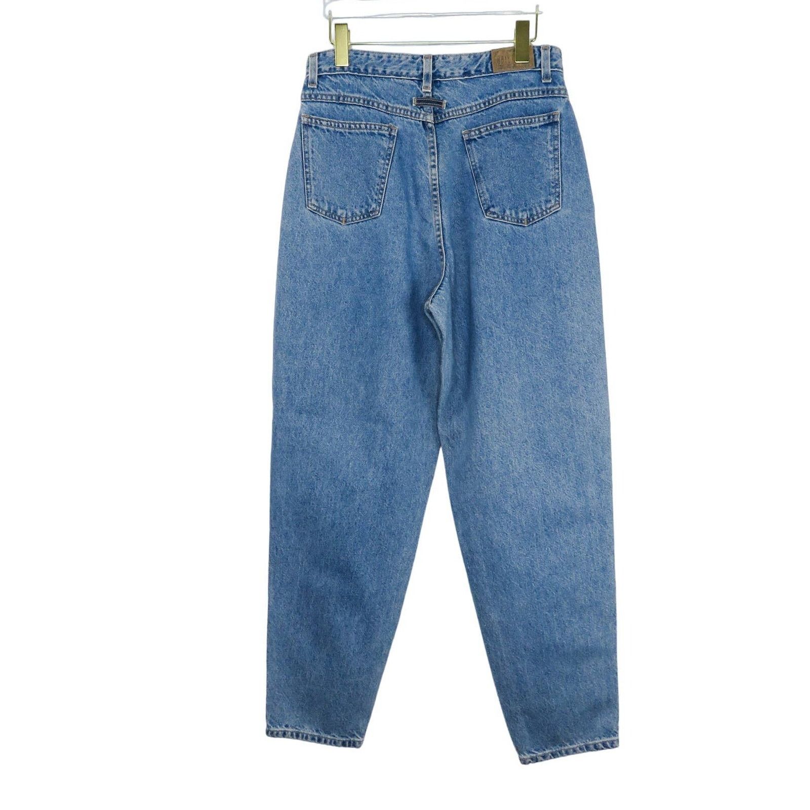 Vintage 1990s Vintage Mom Jeans Baggy Fit Tapered Yoke Jeans 30" Size 30" / US 8 / IT 44 - 1 Thumbnail