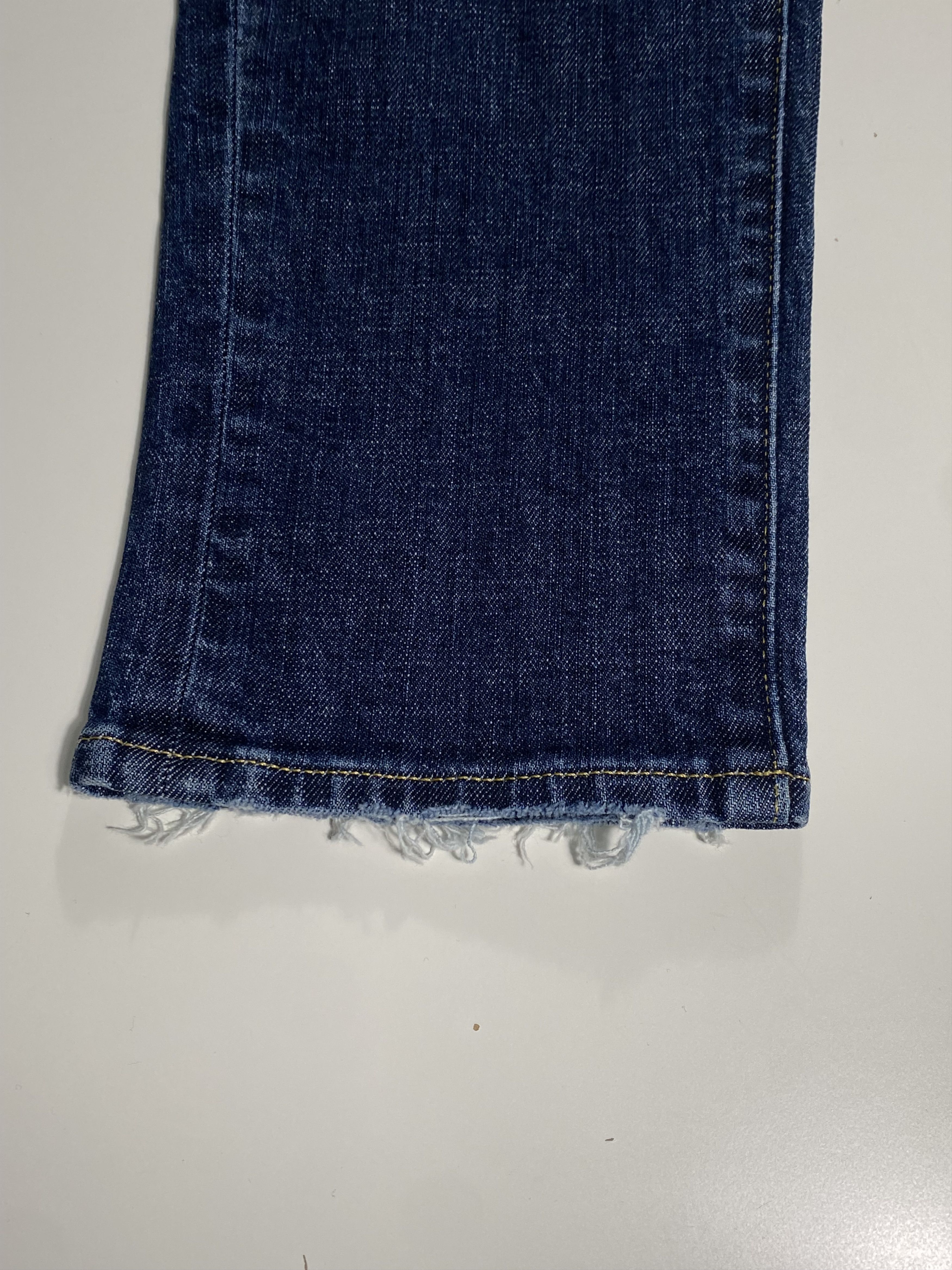 Purple Brand Purple Jeans P001 Pre Distressed Dark Denim Size 32x34 Size US 32 / EU 48 - 2 Thumbnail