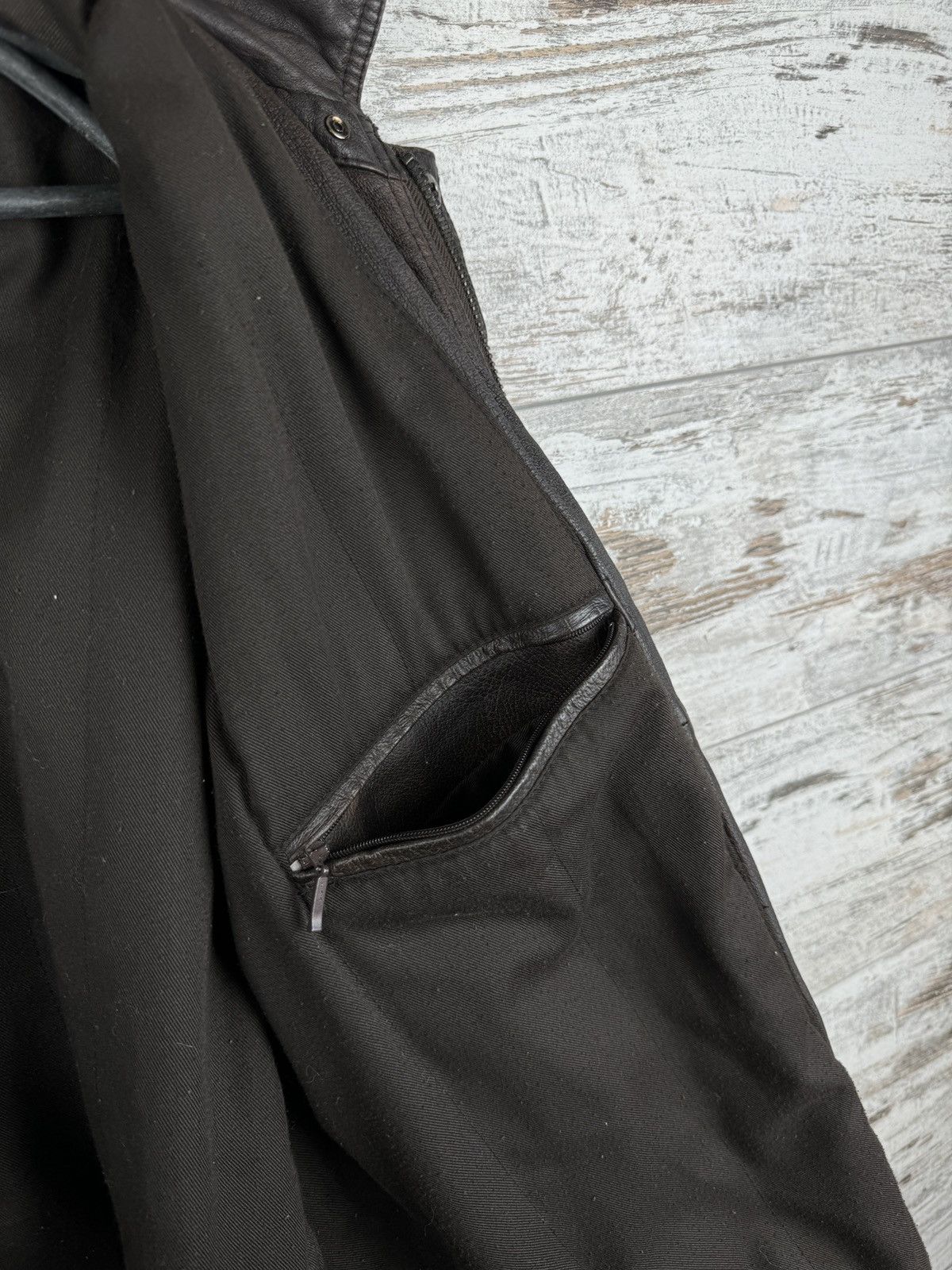 Other Mens Vintage brown George Leather bombers jacket y2k rare Size US XL / EU 56 / 4 - 21 Thumbnail