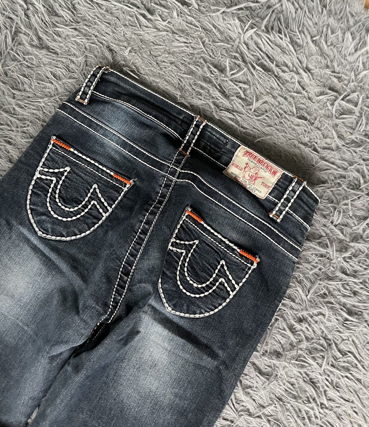 True Religion × Vintage True Religion Y2K vintage iconic denim pants jeans Size 27" / US 4 / IT 40 - 8 Thumbnail