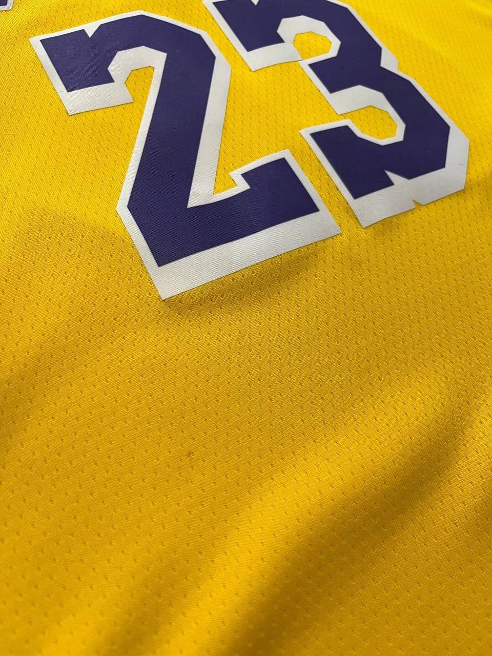 NBA × Nike × Vintage Nike Lebron James La Lakers Swingman Home Jersey Size 48 Size US M / EU 48-50 / 2 - 5 Thumbnail