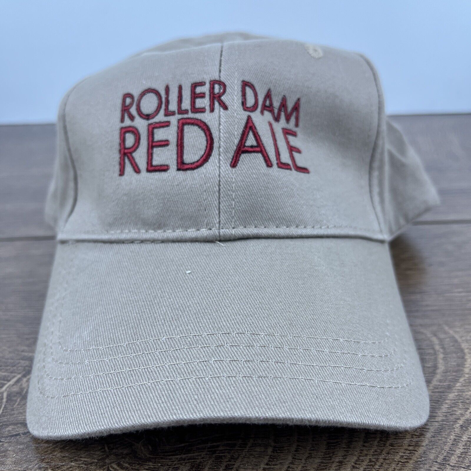 Other Tan Roller Dam Red Ale Hat Brown Hat Adjustable Adult Size H Size ONE SIZE - 1 Thumbnail