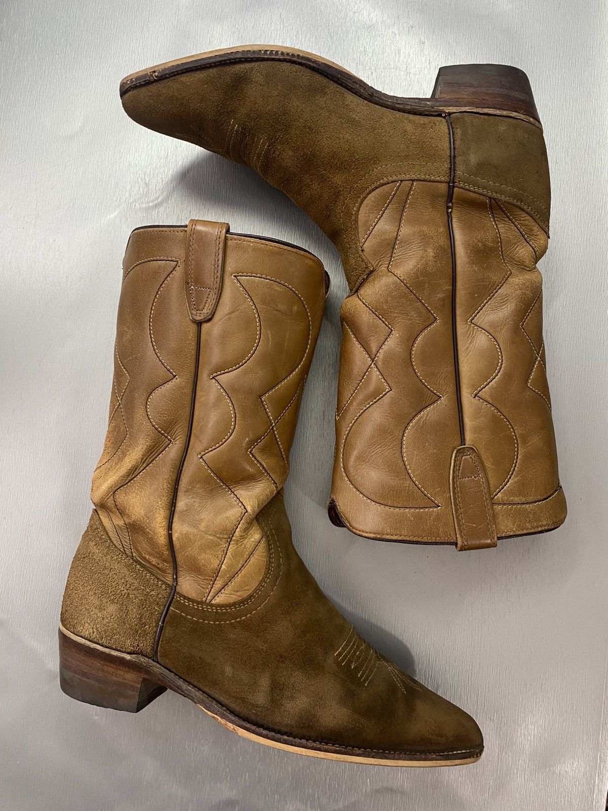Durango Durango Arena Pro Brown Suede Leather Rush Western Boot. Size US 9.5 / EU 42-43 - 2 Thumbnail