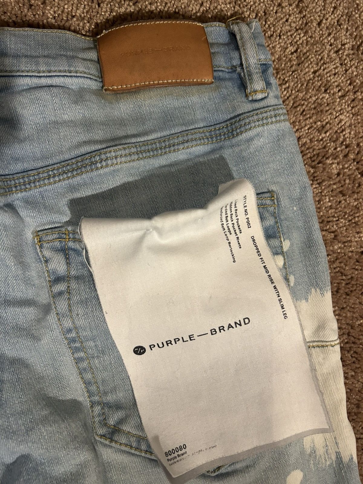 Purple Brand Light Blue Purple Brand Jeans Size US 30 / EU 46 - 2 Thumbnail