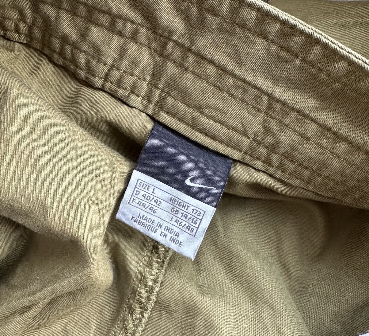 Nike × Vintage Nike Military Cargos Pants trousers women Size L Size 34" / US 12 / IT 48 - 12 Thumbnail