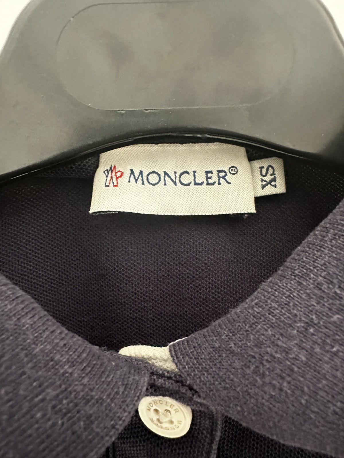 Moncler Moncler Women’s Polo XS Navy – Authentic Size XS / US 0-2 / IT 36-38 - 8 Thumbnail