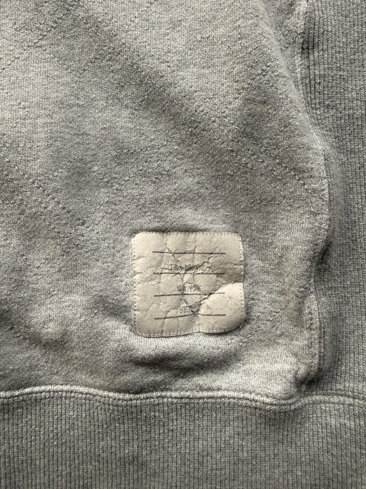 Thom Browne Thom Browne Men’s Classic 4-Bar Crewneck Sweatshirt – Small Size US S / EU 44-46 / 1 - 2 Thumbnail