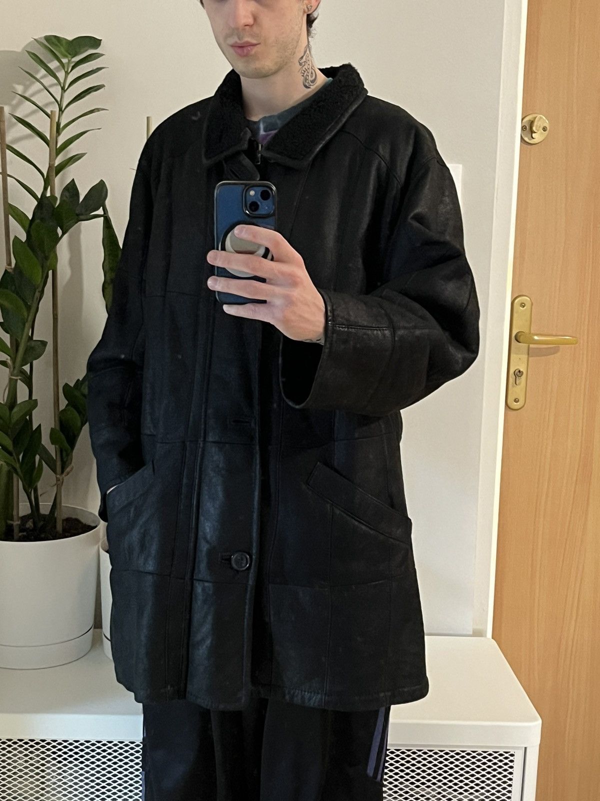 Other Top quality Werner Christ vintage shearling leather coat Size US M / EU 48-50 / 2 - 4 Thumbnail