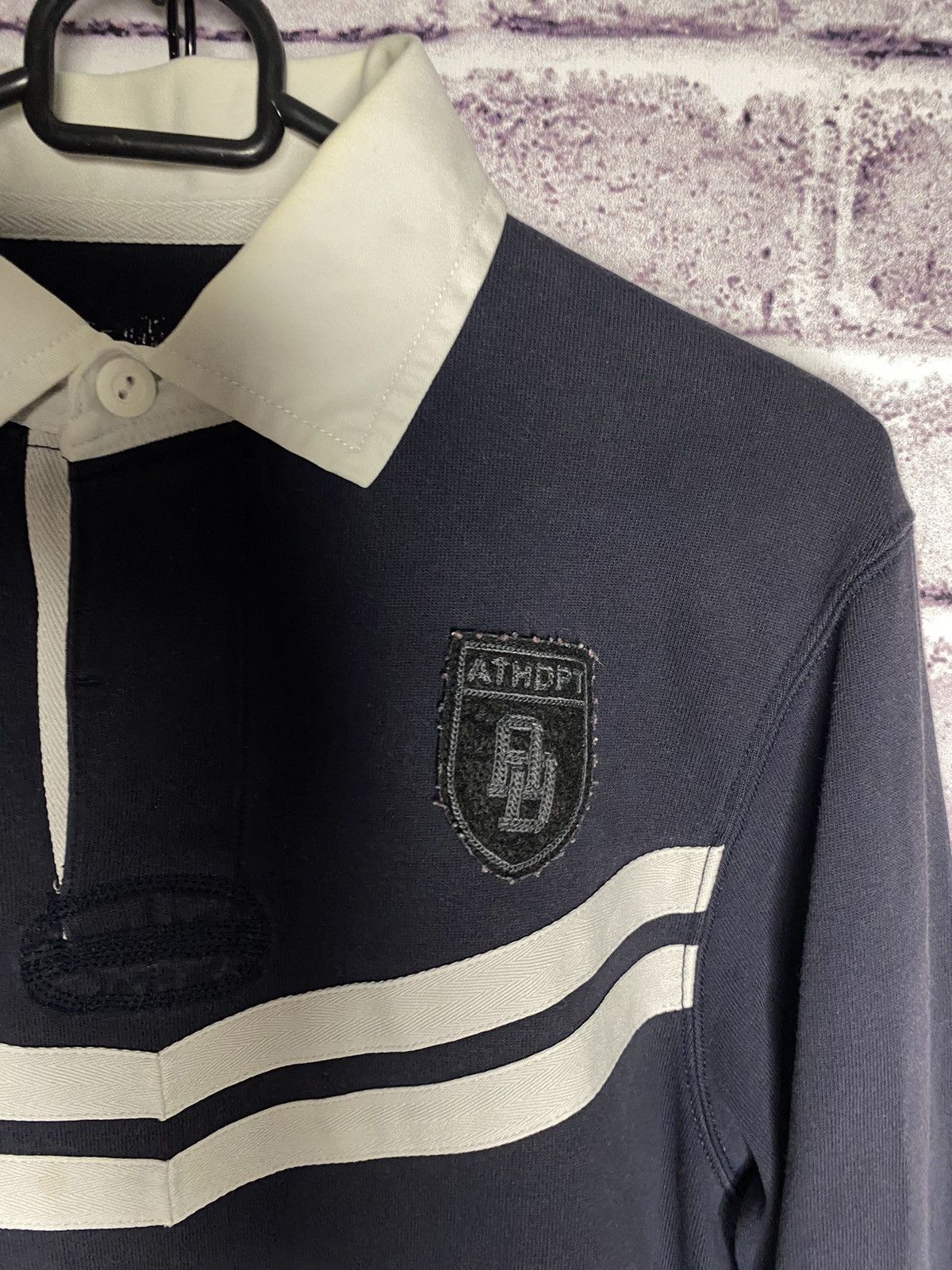 Nike MENS Vintage Nike Adept Rugby Jersey Small Swoosh Logo Size US S / EU 44-46 / 1 - 3 Thumbnail