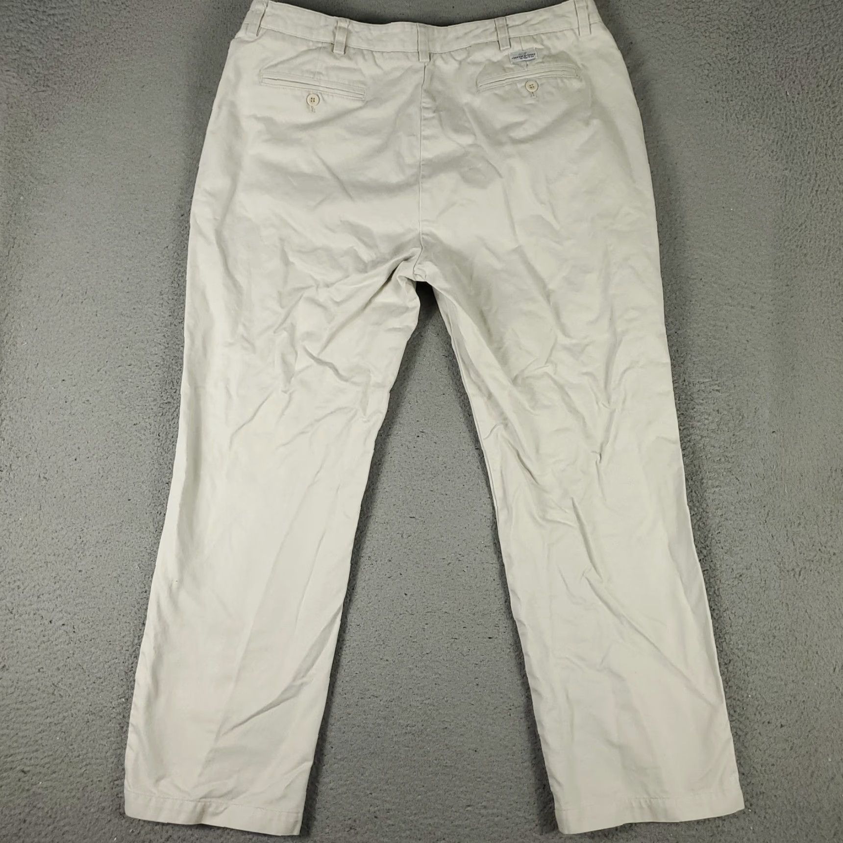 Vineyard Vines Vineyard Vines Pants Men 38x30 Beige Chino Flat Front Regular Fit Pockets Mens Size US 38 / EU 54 - 7 Thumbnail