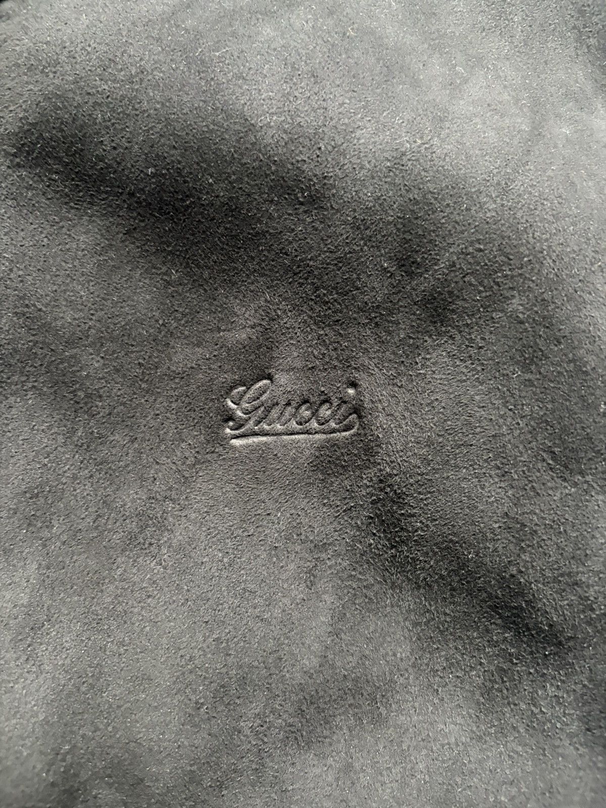 Gucci Gucci Suede Shearling Bomber Jacket Size US L / EU 52-54 / 3 - 3 Thumbnail