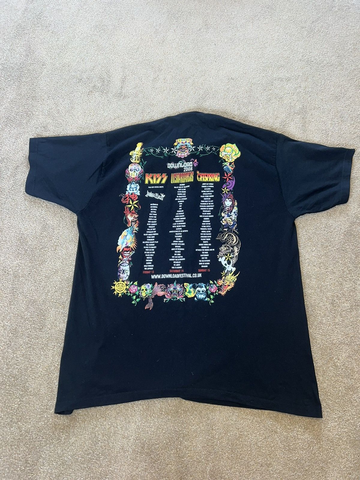 Vintage 2008 Download Festival Tshirt Size US XL / EU 56 / 4 - 4 Thumbnail