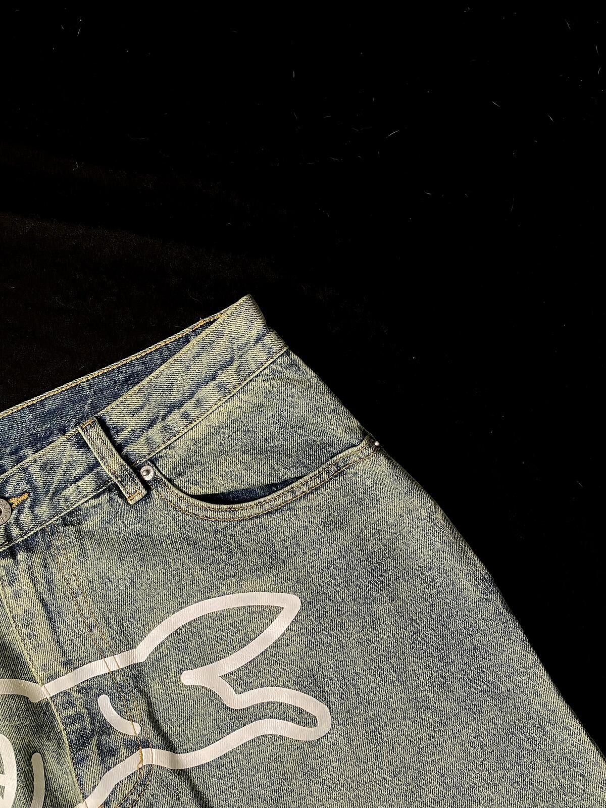 Icecream Deadstock Icecream BBC Running Dog Denim Shorts XL 34 Size US 34 / EU 50 - 3 Thumbnail