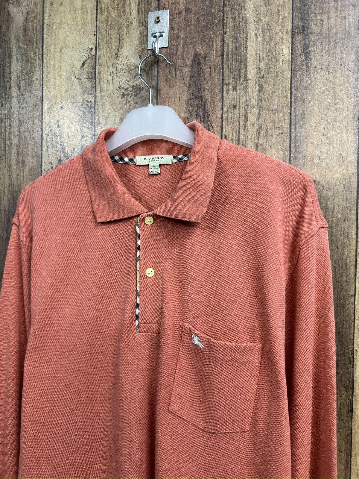 Burberry Burberry London Novacheck Longsleeve Polo Shirt A258 Size US S / EU 44-46 / 1 - 2 Thumbnail