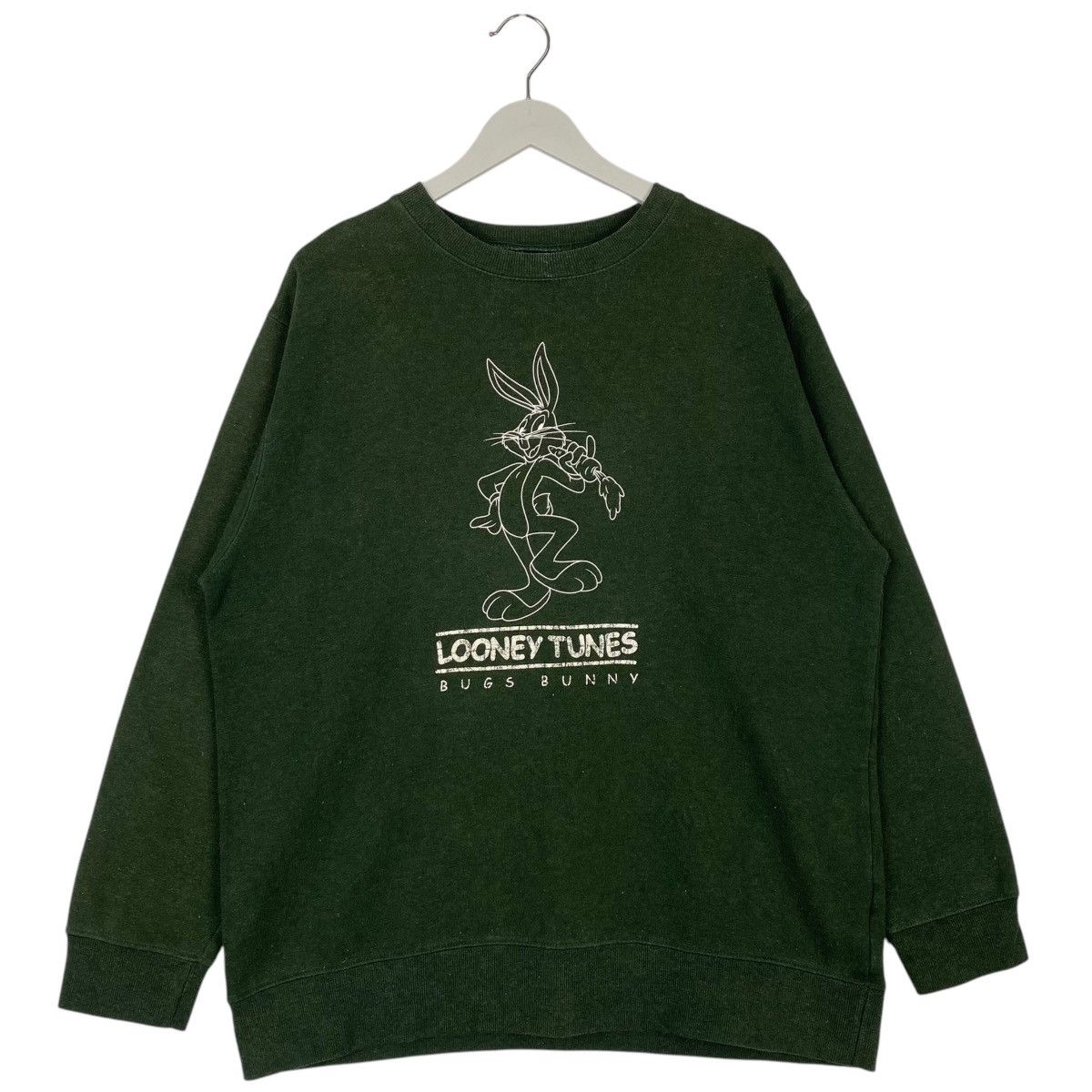 Designer × Vintage Vintage Looney Tunes Long Sleeve T-shirt Crewneck Size L Size L / US 10 / IT 46 - 1 Thumbnail