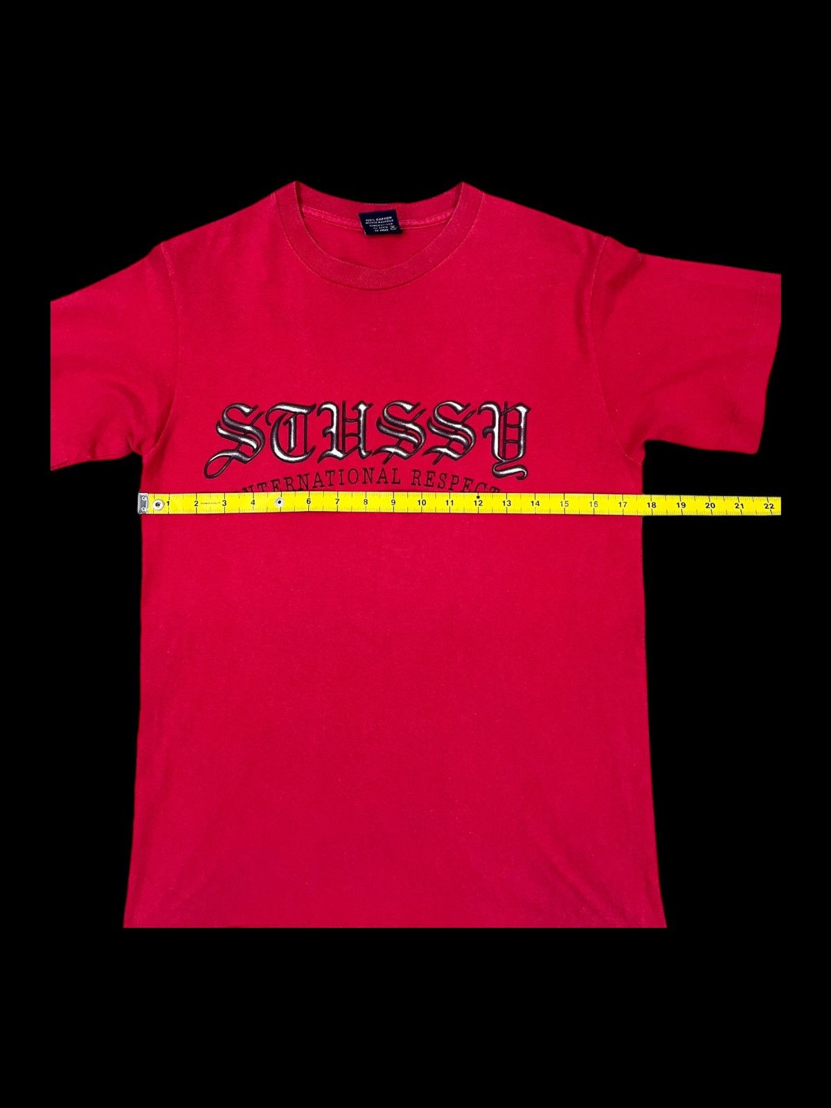 Stussy Vintage Stüssy International Respect T-Shirt Size US S / EU 44-46 / 1 - 5 Thumbnail