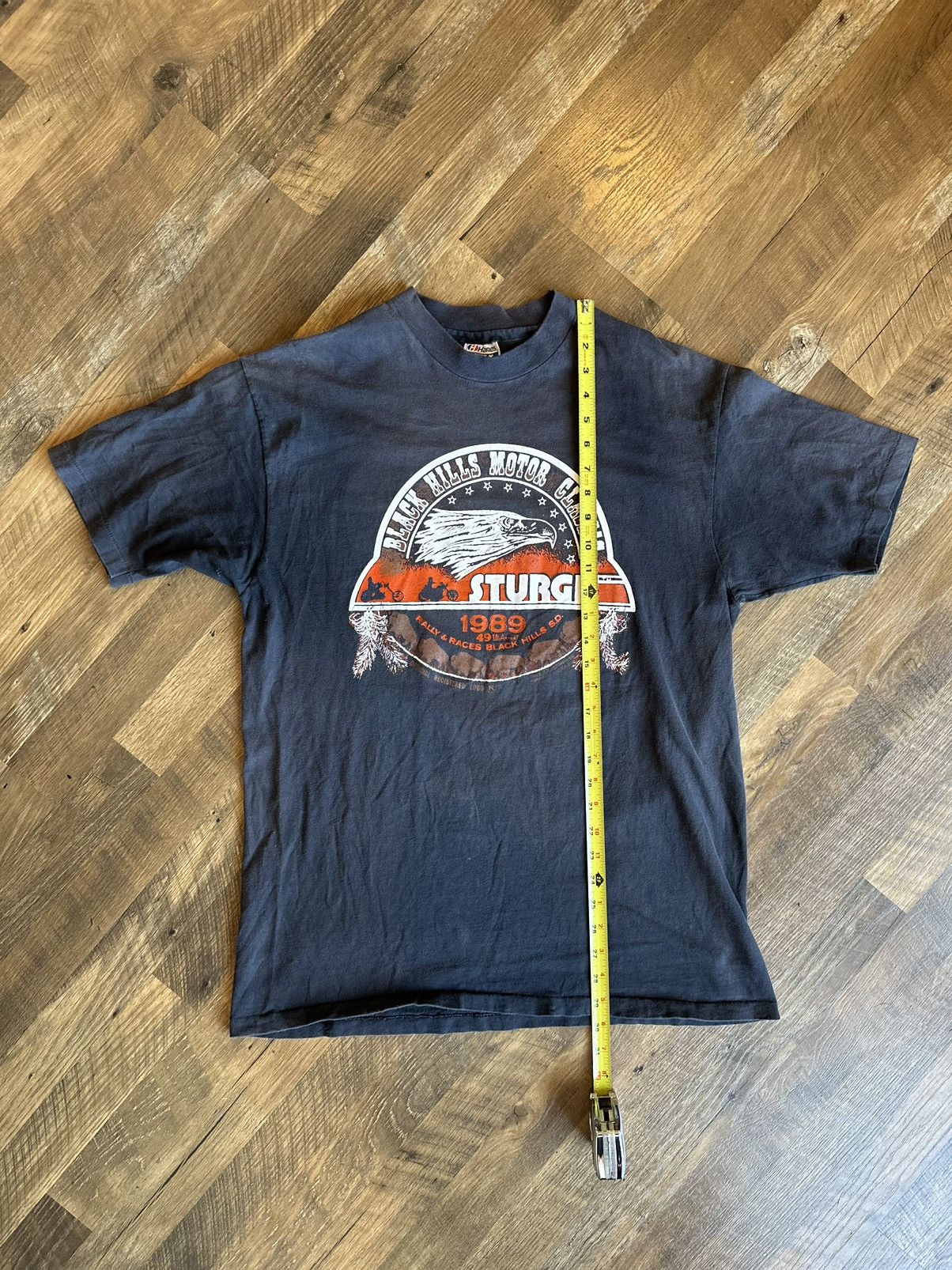 Harley Davidson × Vintage 1989 Sturgis Motorcycle Rally tee Size US XL / EU 56 / 4 - 7 Thumbnail