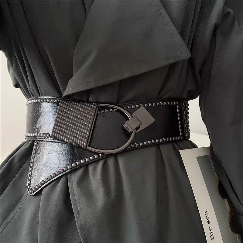 Designer Matchless Vintage Belt Riveted Belts Menswear Accessories Size ONE SIZE - 1 Thumbnail