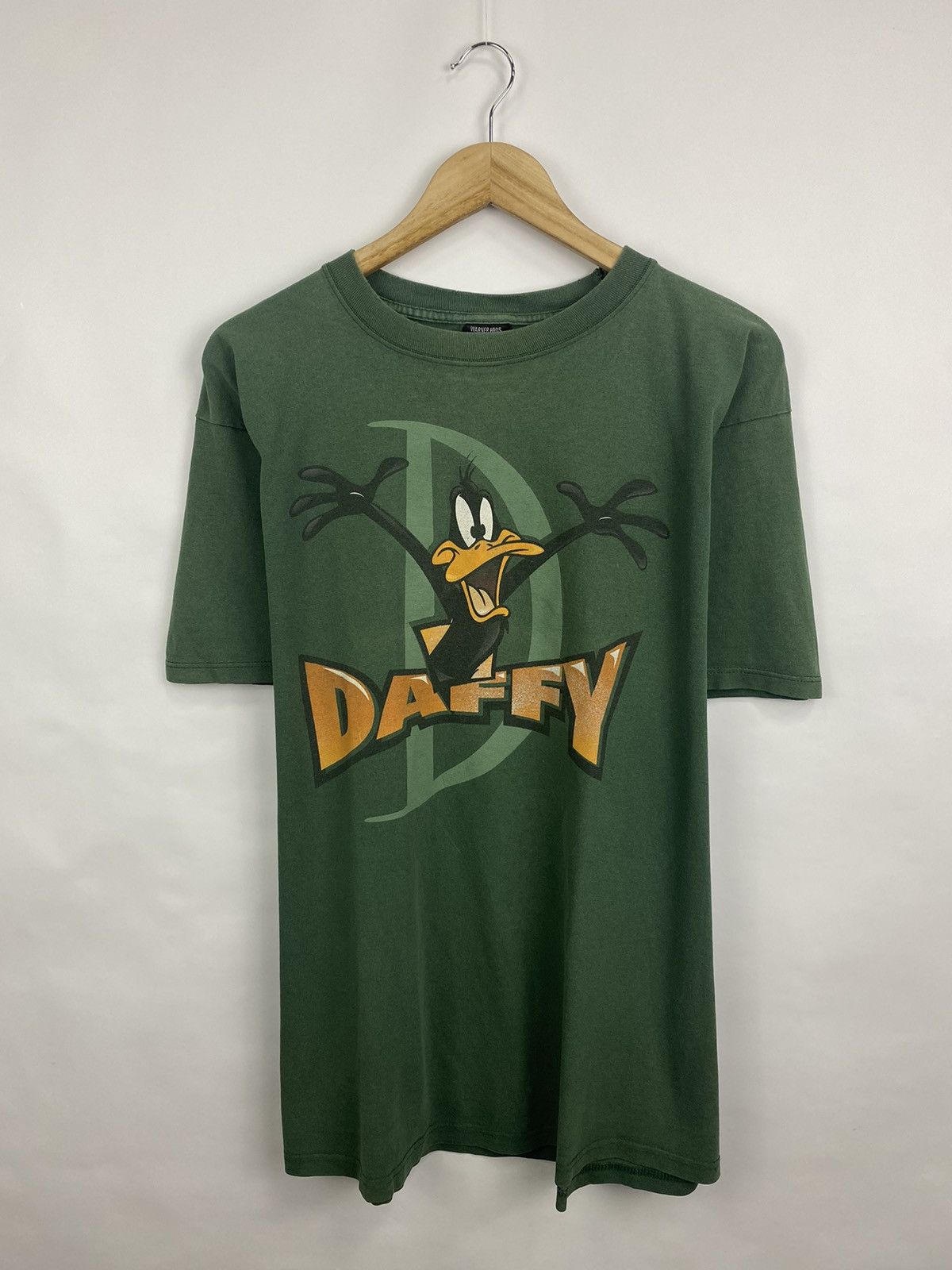 Band Tees × Vintage 🇺🇸 Vintage 1997 Daffy Warner Bros t-shirt rare retro Y2K Size US XL / EU 56 / 4 - 3 Thumbnail