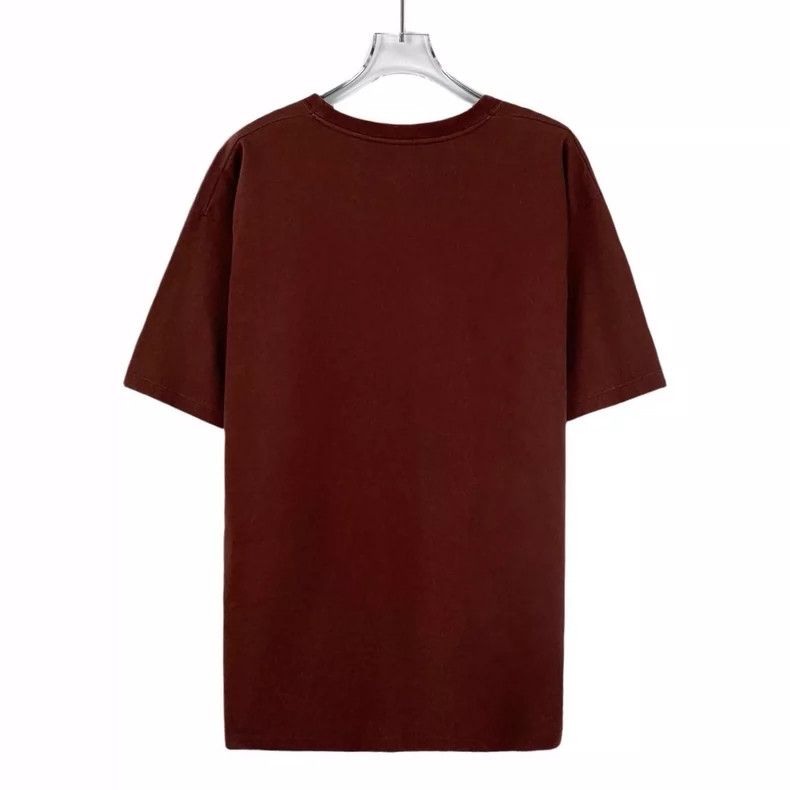 Gucci Gucci Dark brown logo printed cotton round-neck short-sleev Size US M / EU 48-50 / 2 - 2 Thumbnail
