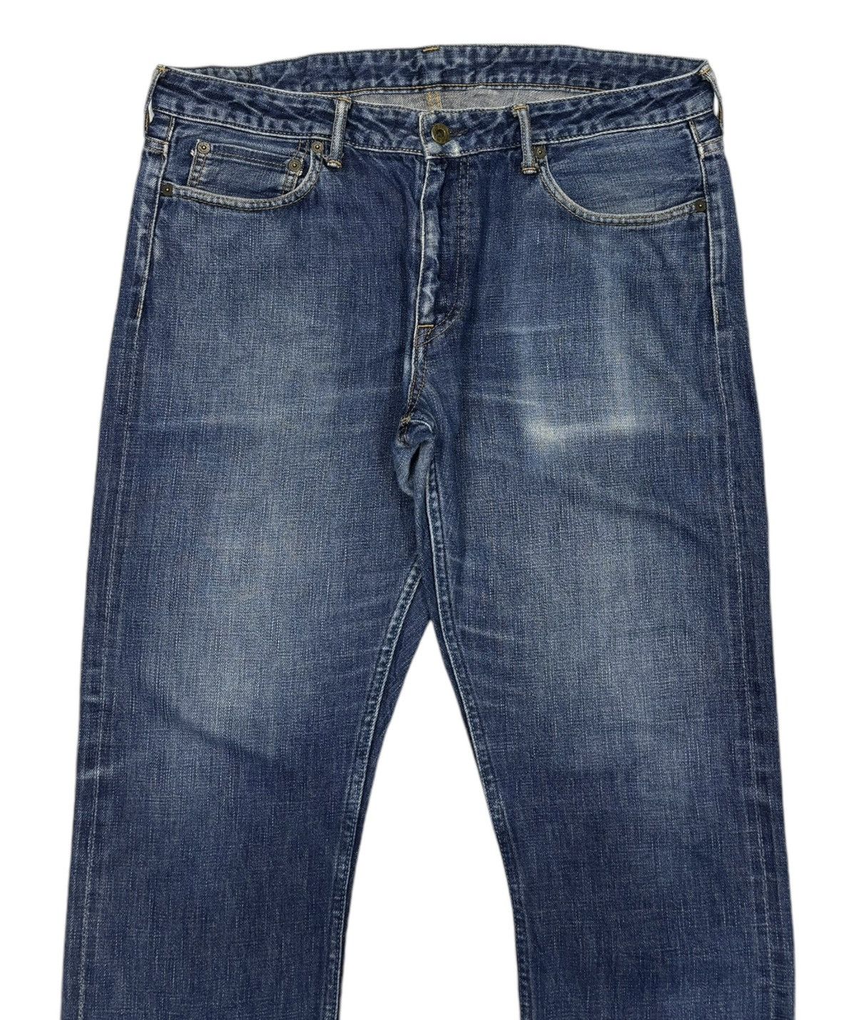 Japan Blue 🔥JAPAN BLUE SELVEDGE DENIM JEANS INDIGO Size US 35 - 4 Thumbnail