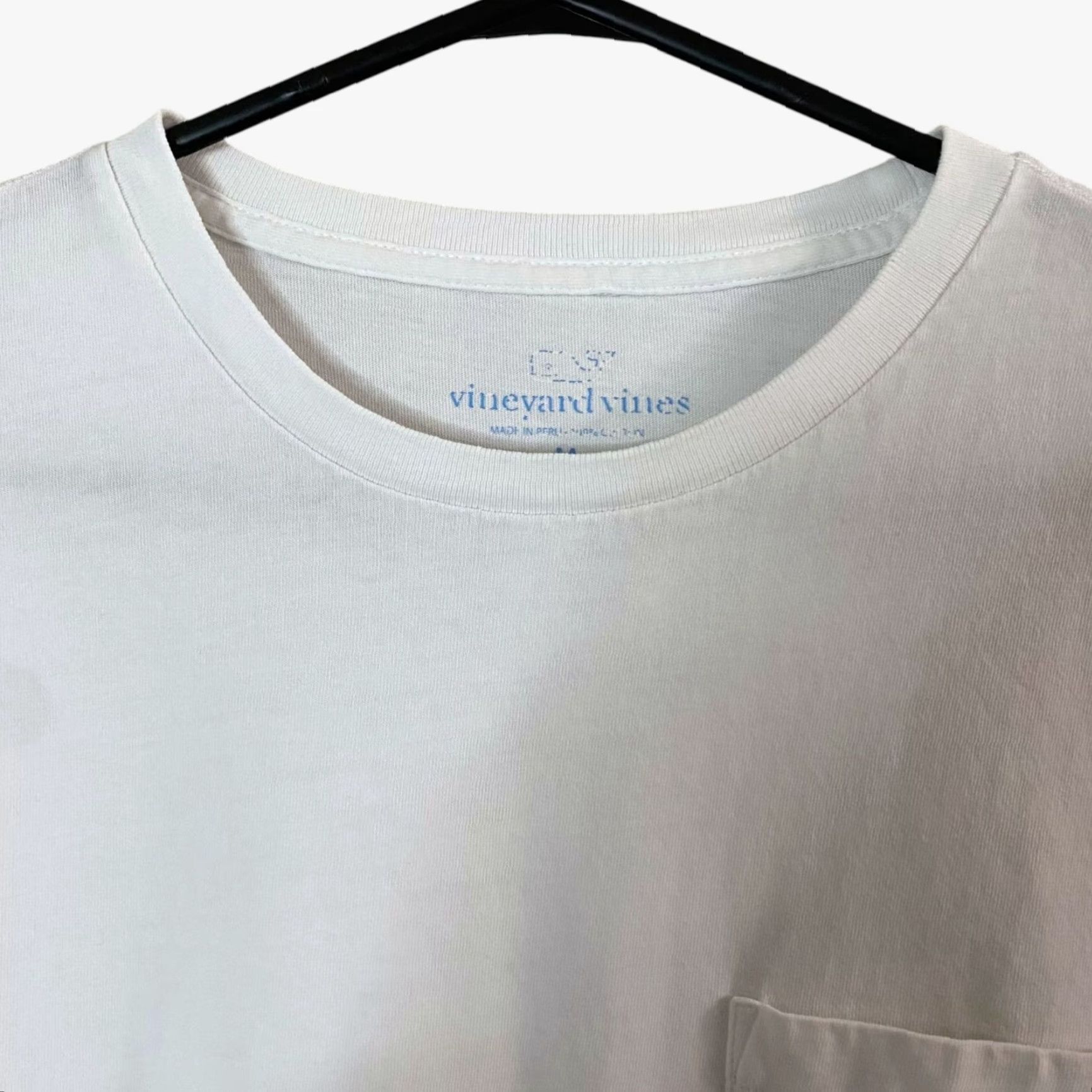 Vineyard Vines Vineyard Vines Santa Whale Long-Sleeve Pocket Tee Men M White Christmas Holiday T-Shirt Size US M / EU 48-50 / 2 - 5 Thumbnail