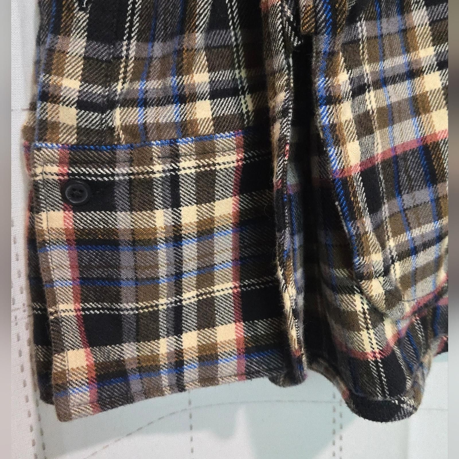 Everlane The Everlane Women The Boxy Flannel Button Down Size XXS / US 00 / IT 34 - 4 Thumbnail