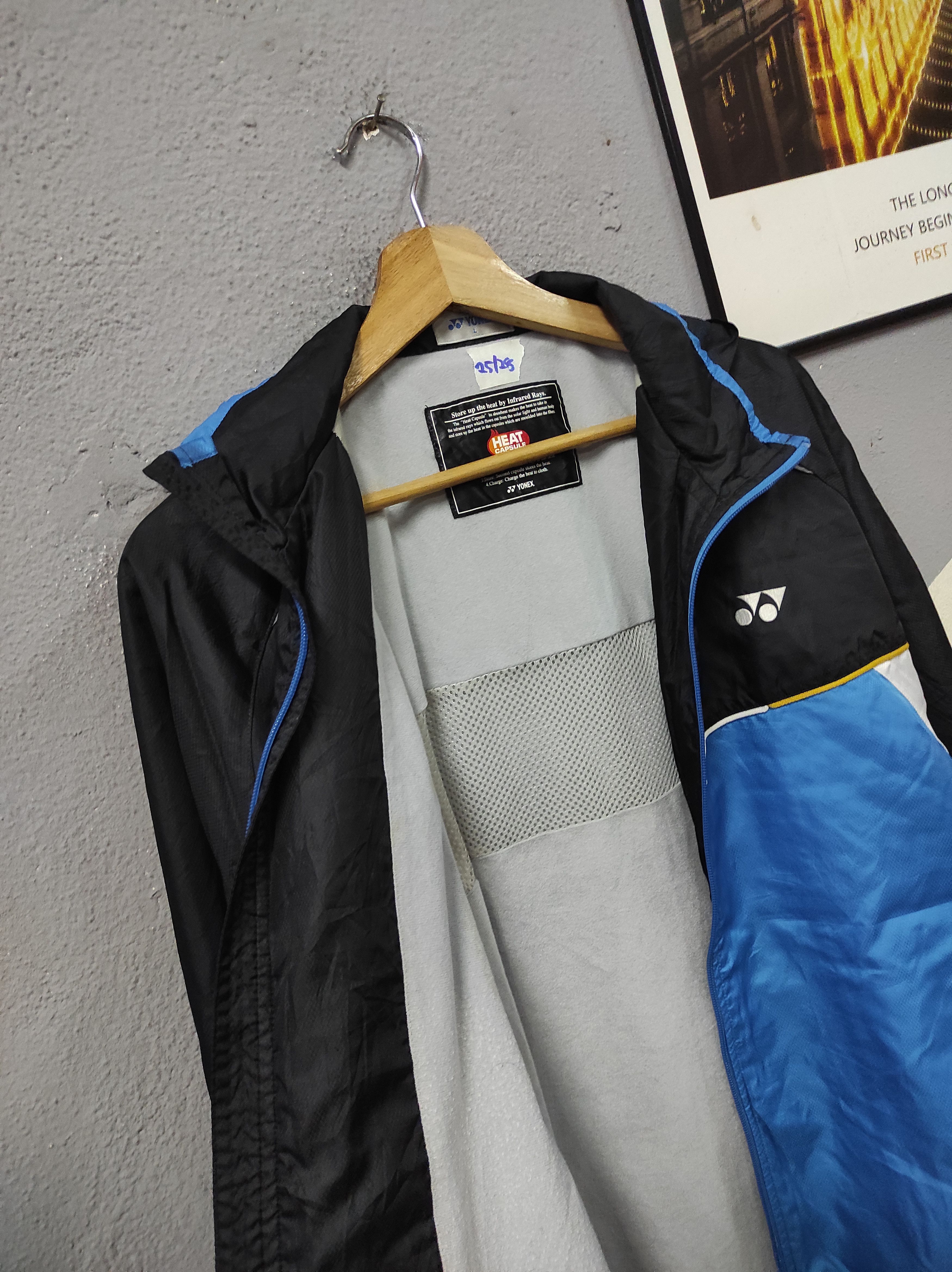 Japanese Brand YONEX HEAT MULTICOLOUR LIGHT JACKET HOODED Size US L / EU 52-54 / 3 - 3 Thumbnail