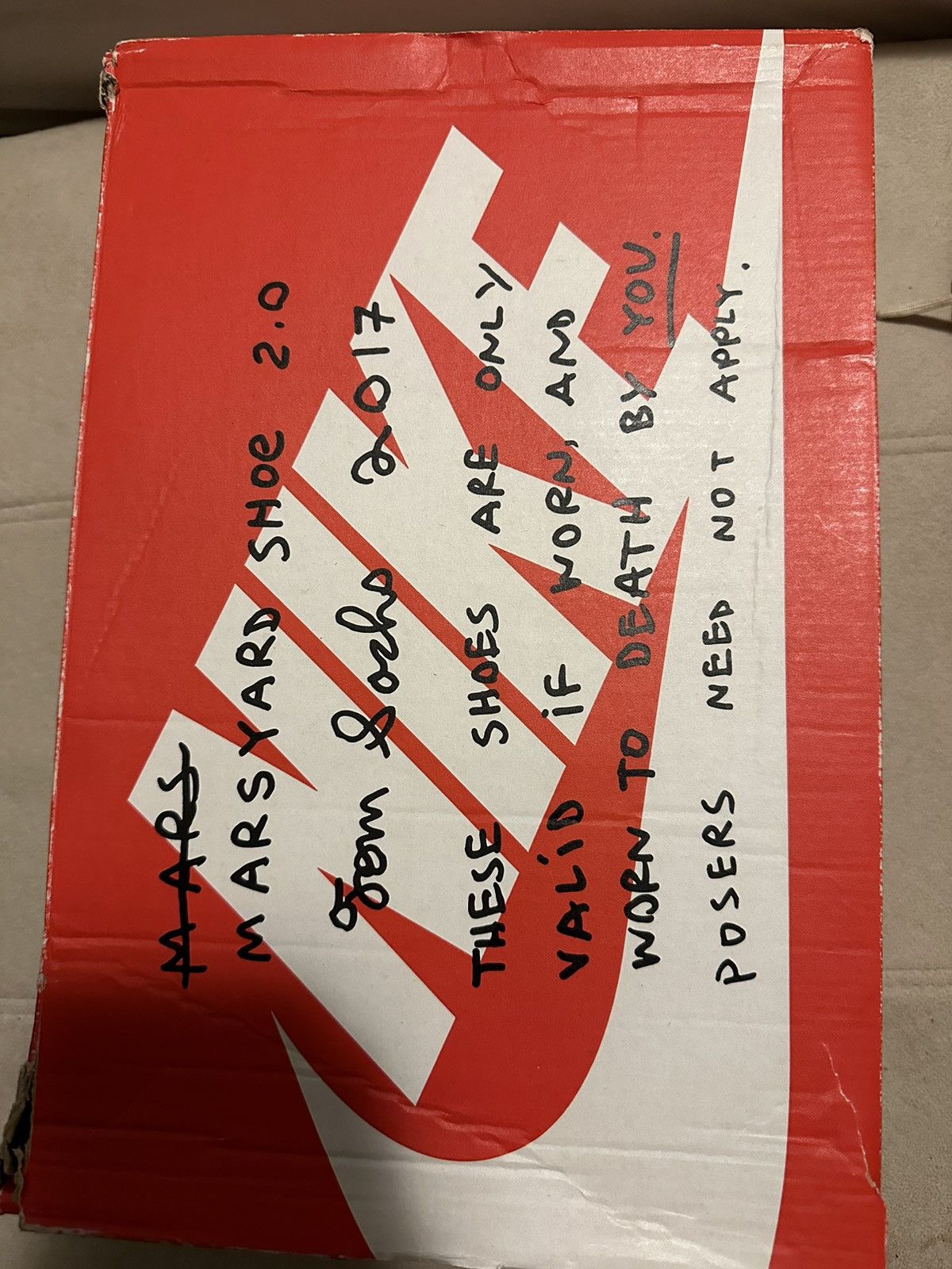 Nike × Tom Sachs Nikecraft x Tom Sachs Mars Yard 2.0 Size US 10 / EU 43 - 10 Thumbnail