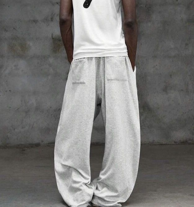 Japanese Brand Fukiishi x oue Striped Baggy Pants Size US 29 - 4 Thumbnail